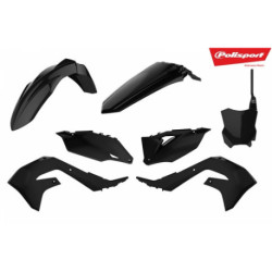 Kit plastiques Polisport 450 KXF 19-23 couleur noir