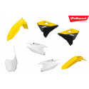 Kit plastiques Polisport 125 RM / 250 RM 2001 à 2008 couleur origine