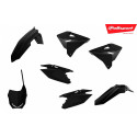 Kit plastiques Polisport 125 RM / 250 RM 2001 à 2008 couleur noir