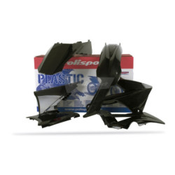 Kit plastiques Polisport GAS GAS EC 2010 couleur origine couleur noir
