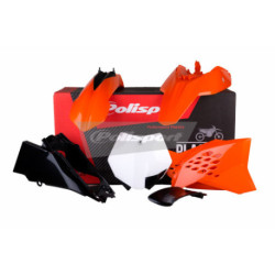 Kit plastiques Polisport KTM 65 SX 2012 à 2015 couleur origine