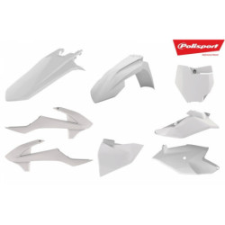 Kit plastiques Polisport KTM 85 SX 2018 à 2023 couleur blanc
