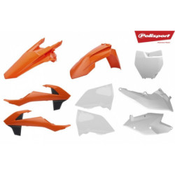 Kit plastiques Polisport KTM SX / SXF 2016 à 2018 couleur origine 18