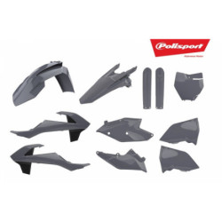Kit plastiques Polisport KTM SX / SXF 2016 à 2018 couleur gris