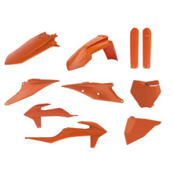 Kit plastiques Polisport KTM SX / SXF 2019 à 2022 couleur orange