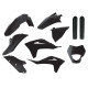 Kit plastiques Polisport GAS GAS EC / ECF 2021 à 2023 couleur noir
