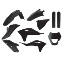 Kit plastiques Polisport GAS GAS EC / ECF 2021 à 2023 couleur noir
