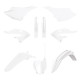 Kit plastiques Polisport 125 YZ / 250 YZ 2022 à 2024 couleur blanc
