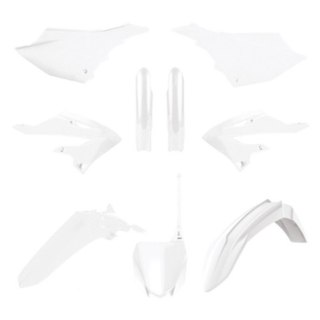 Kit plastiques Polisport 125 YZ / 250 YZ 2022 à 2024 couleur blanc