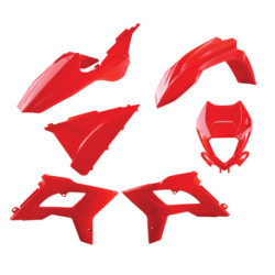 Kit plastiques Polisport BETA RR 2018 à 2019 Restyle couleur rouge