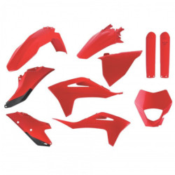 Kit plastiques Polisport GAS GAS EC / ECF 2021 à 2023 couleur rouge
