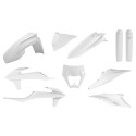 Kit plastiques Polisport KTM EXC / EXC-F 2020 à 2023 couleur blanc