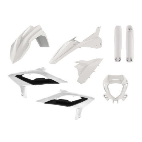 Kit plastiques Polisport BETA RR 2023 à 2024 couleur blanc