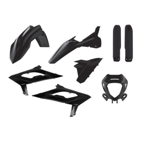 Kit plastiques Polisport BETA RR 2023 à 2024 couleur noir