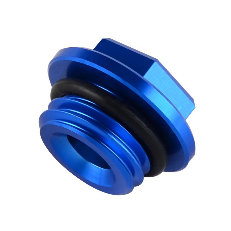 Bouchon de remplissage d'huile bleu KX
