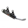 Silencieux d'échappement DEP Shorty YAMAHA 125 YZ 2022 à 2023 / FANTIC 125 XX 2023 Noir
