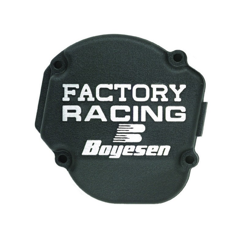 Couvercle d'allumage BOYESEN Factory Racing noir - Kawasaki KX250 (90-04) Couvercle d'allumage BOYESEN Factory Racing noir - Kawasaki KX250 (90-04)