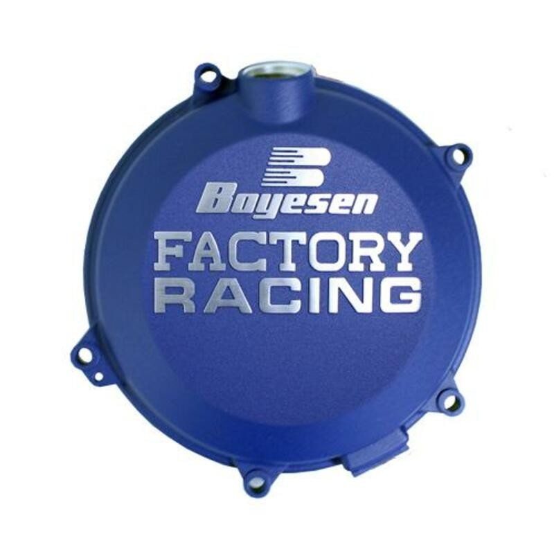 Couvercle de carter d’embrayage BOYESEN Factory Racing alu Race Blue KTM/Husqvarna Couvercle de carter d’embrayage BOYESEN Factory Racing alu Race Blue KTM/Husqvarna