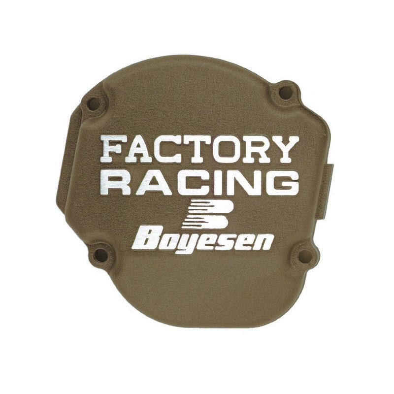 Couvercle de carter d'embrayage BOYESEN Factory Racing magnésium Kawasaki KX450 Couvercle de carter d'embrayage BOYESEN Factory Racing magnésium Kawasaki KX450