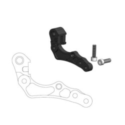 Patte de déport Oversize 260 KTM / HVA Black