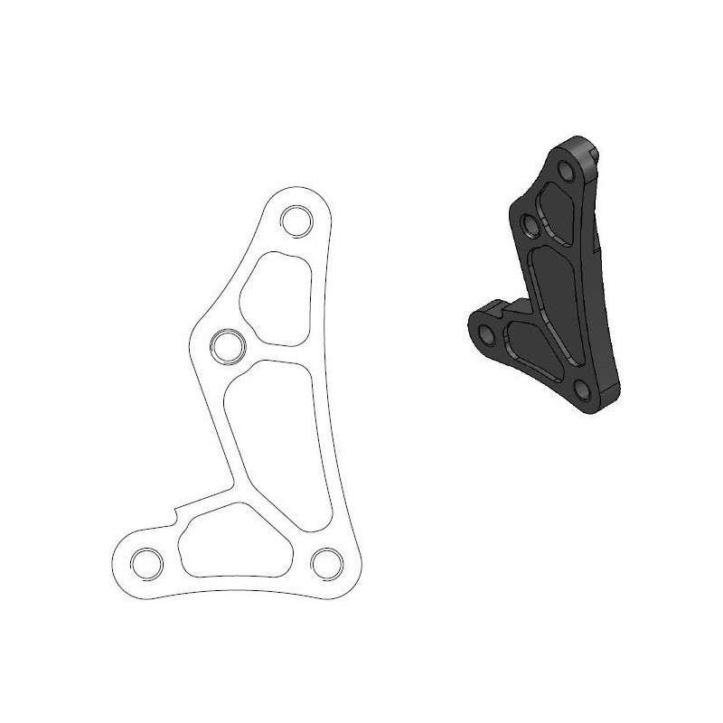 Patte de déport Oversize CRF 150