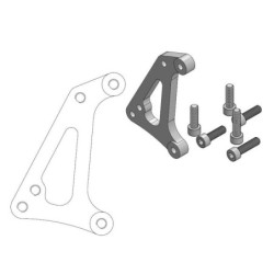 Patte de déport Supermotard Racing KTM / HVA