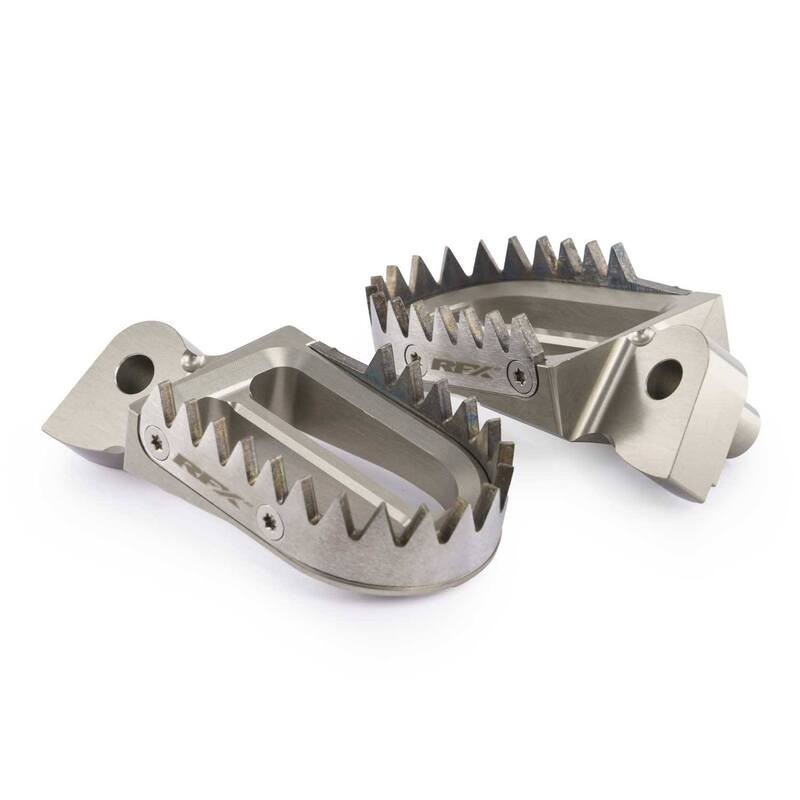 Repose-pieds aluminium / titane RFX Pro Repose-pieds aluminium / titane RFX Pro