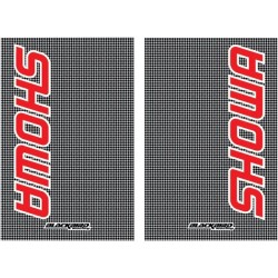 Stickers de protection fourche SHOWA carbone
