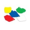 Set de fonds de plaques prédécoupés - vert - Honda CRF450 05-06
