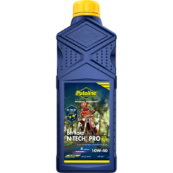 Huile moteur 4 temps Putoline N-Tech® 1 litre Off Road 10W-40