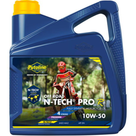Huile moteur 4 temps Putoline N-Tech® 4 litres Off Road 10W-50
