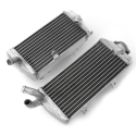 Paire de radiateurs Aluminium Psychic 450 RMZ 2018 à 2025