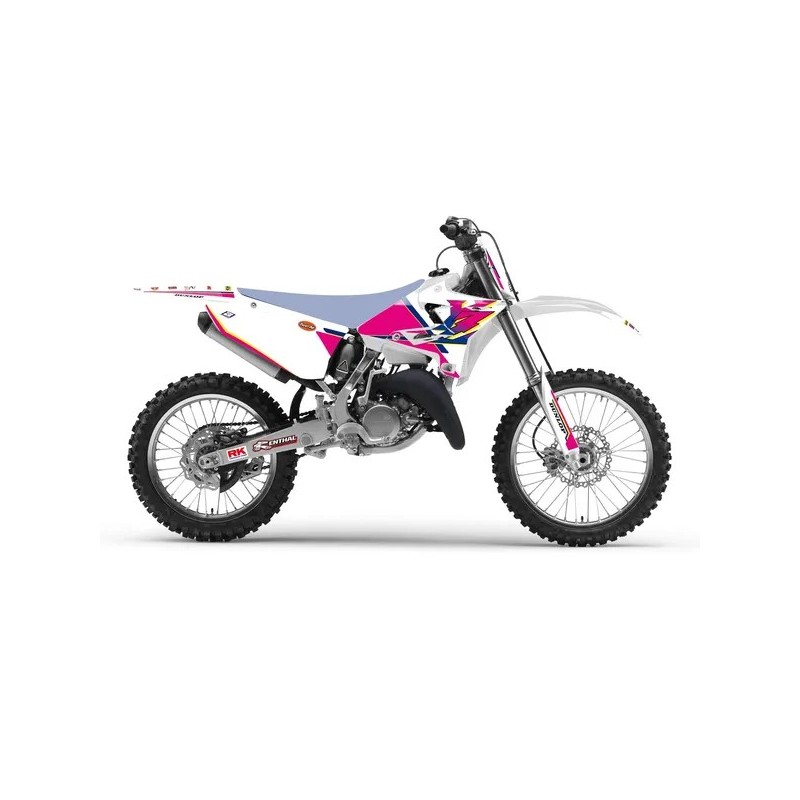 Kit deco BLACKBIRD Retro - Yamaha 125 YZ / 250 YZ Kit deco BLACKBIRD Retro - Yamaha 125 YZ / 250 YZ