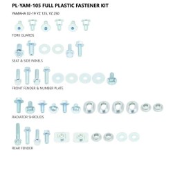 Kit visseries de plastiques UFO 125 YZ / 250 YZ 2002 -
